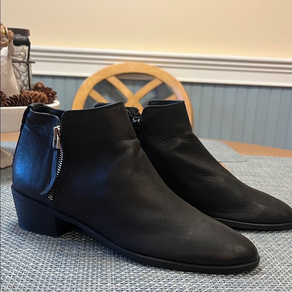 Aldo Black Ankle Boots